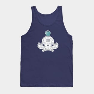 Meditating Astronaut Tank Top